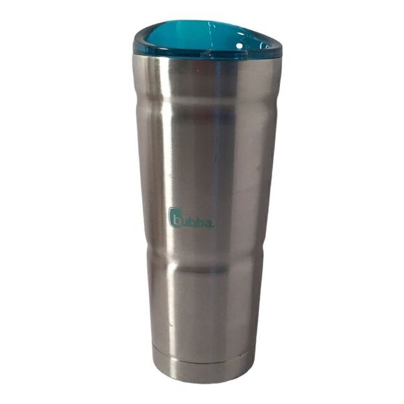 bubba Straw Envy Vacuum-Insulated Stainless Steel Tumbler, 24 oz., Teal Lid - Picture 1 of 6